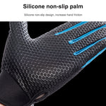 Luvas de Ciclismo de Dedo Inteiro Respiráveis para Desporto ao Ar Livre com Ecrã Tátil Antiderrapantes HSLEJP, M, L