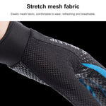 Luvas de Ciclismo de Dedo Inteiro Respiráveis para Desporto ao Ar Livre com Ecrã Tátil Antiderrapantes HSLEJP, M, L