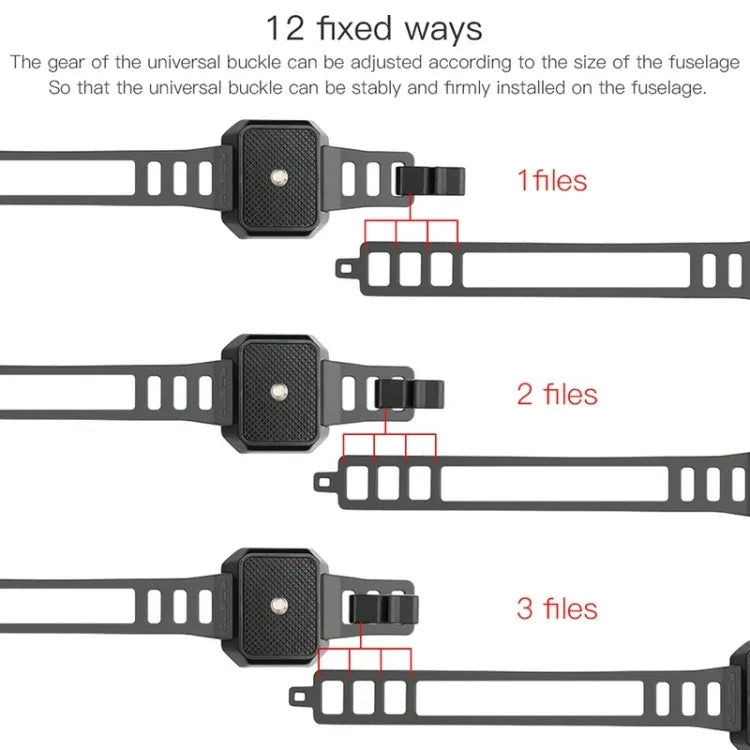 Fivela de Expansão Universal RCSTQ para DJI Mavic Air 2 Pro / Drone Femi FIMI, Fivela de Expansão