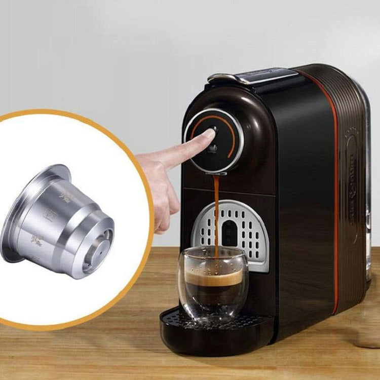 Cápsulas de Café Reutilizáveis em Aço Inoxidável com Filtros de Café para Recheio Múltiplo, Cápsulas de Café