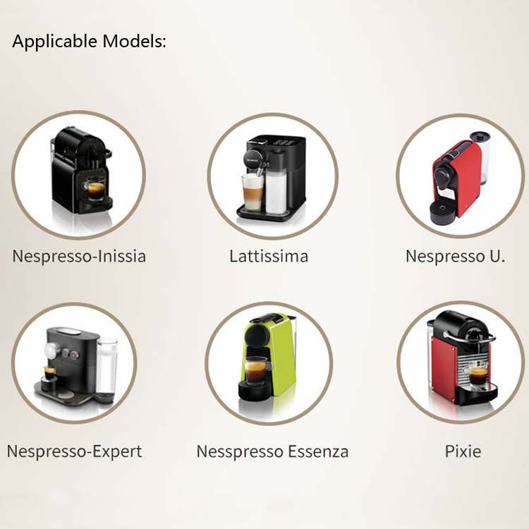 Cápsulas de Café Reutilizáveis em Aço Inoxidável com Filtros de Café para Recheio Múltiplo, Cápsulas de Café