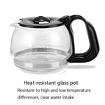 Homezest Household Small Coffee Maker Automatic Mini Drip Coffee Machine, EU Plug