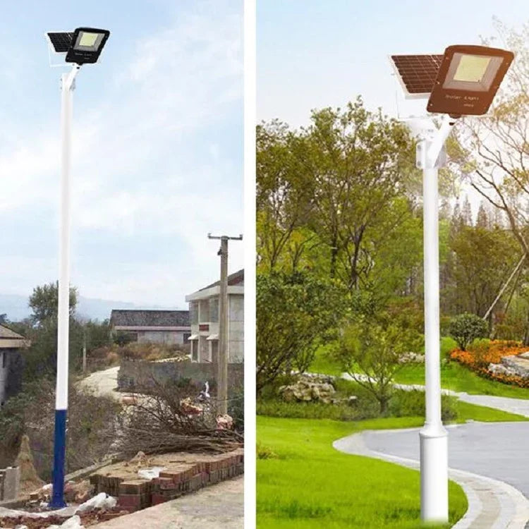 Luz de Rua Solar Exterior Impermeável Iluminação de Estrada Luz de Rua Inteligente com Controlo Remoto, T2 68 LEDs, T3 122 LEDs, T4 204 LEDs, T5 300 LEDs