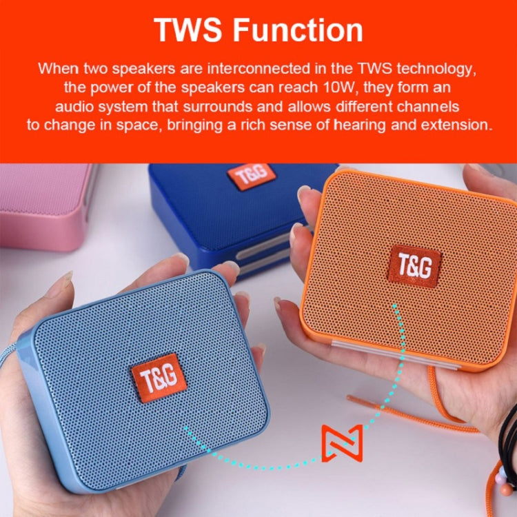 Altifalante Pequeno Portátil Bluetooth Sem Fios Colorido T&G TG166, Rosa, Azul, Castanho, Amarelo, Preto, Vermelho, Cinzento Prateado, Laranja, Verde, Azul Claro