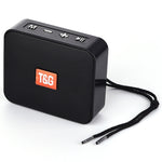 Altifalante Pequeno Portátil Bluetooth Sem Fios Colorido T&G TG166, Rosa, Azul, Castanho, Amarelo, Preto, Vermelho, Cinzento Prateado, Laranja, Verde, Azul Claro