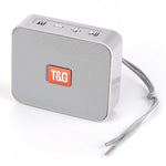 Altifalante Pequeno Portátil Bluetooth Sem Fios Colorido T&G TG166, Rosa, Azul, Castanho, Amarelo, Preto, Vermelho, Cinzento Prateado, Laranja, Verde, Azul Claro