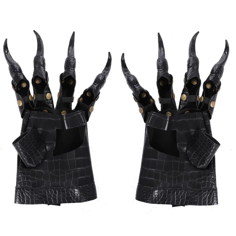 Acessórios para Carnaval de Halloween, Luvas para Cosplay, Garras de Dragão, Luvas Garras de Dragão