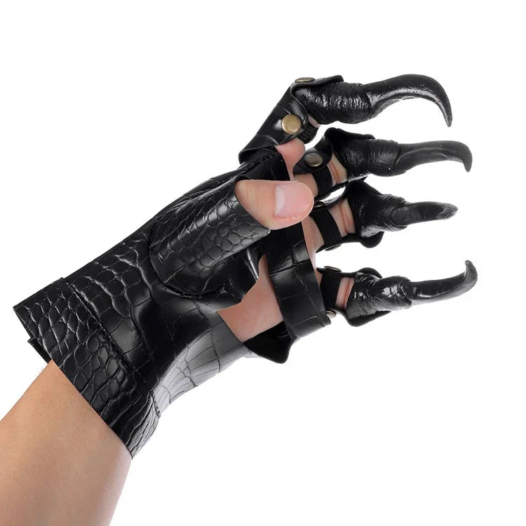 Acessórios para Carnaval de Halloween, Luvas para Cosplay, Garras de Dragão, Luvas Garras de Dragão