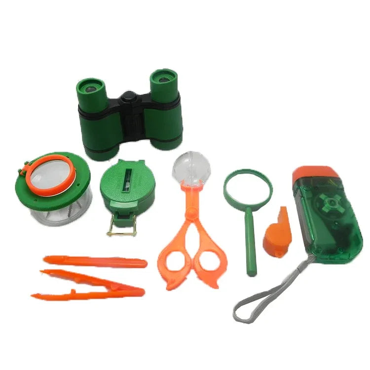 Conjunto de Binóculos para Observação de Insetos em Aventura ao Ar Livre para Crianças, RF-A046