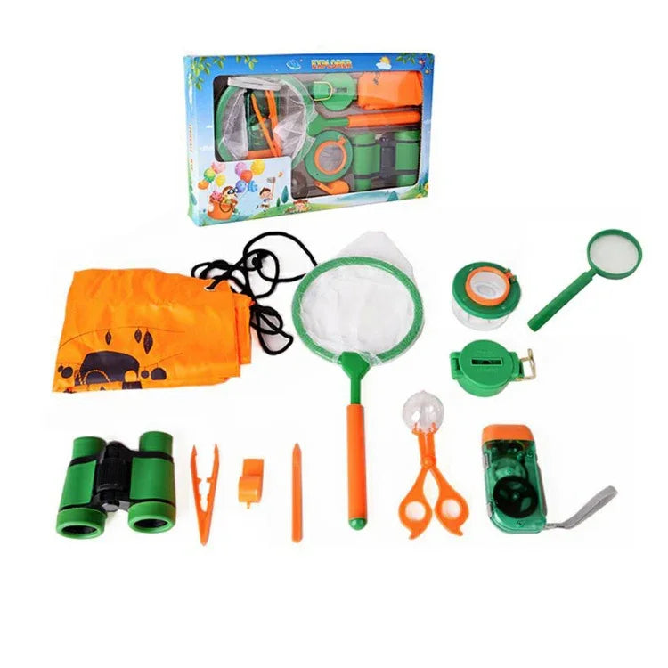 Conjunto de Binóculos para Observação de Insetos em Aventura ao Ar Livre para Crianças, RF-A046