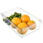 Caixa de Armazenamento para Frigorífico Tipo Gaveta Quadrada, Caixa Doméstica Multifuncional para Conservação de Alimentos, 1 Caixa para Ovos, 1 Caixa Fresca, 2 Caixas para Ovos, 2 Caixas Frescas, 1 Caixa para Ovos + 1 Caixa Fresca, 1 Caixa Sem Gancho