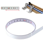 Régua de Aço com Escala Adesiva, Fita Métrica Autoadesiva, 1m Frente, 2m Frente, 3m Frente, 4m Frente, 5m Frente, 1m Invertida, 2m Invertida, 3m Invertida, 4m Invertida, 5m Invertida, 1m Ponto Médio, 2m Ponto Médio, 3m Ponto Médio