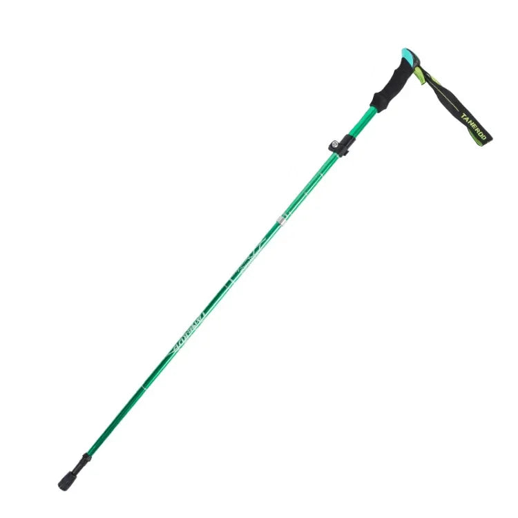 Bengalas de trekking TANERDD TR-D0001 em liga de alumínio, dobráveis, corrimãos para caminhada ao ar livre, TR-D0001 curto (vermelho), TR-D0001 curto (azul), TR-D0001 curto (azul céu), TR-D0001 curto (roxo), TR-D0001 curto (preto), TR-D0001 curto (verde)