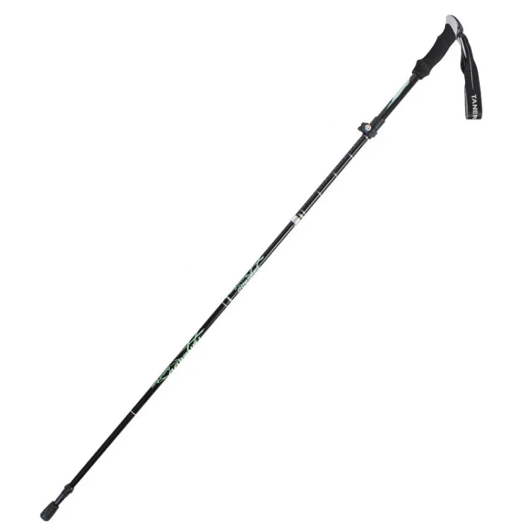 Bengalas de trekking TANERDD TR-D0001 em liga de alumínio, dobráveis, corrimãos para caminhada ao ar livre, TR-D0001 curto (vermelho), TR-D0001 curto (azul), TR-D0001 curto (azul céu), TR-D0001 curto (roxo), TR-D0001 curto (preto), TR-D0001 curto (verde)