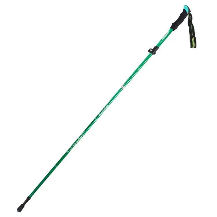 Bengalas de trekking TANERDD TR-D0001 em liga de alumínio, dobráveis, corrimãos para caminhada ao ar livre, TR-D0001 curto (vermelho), TR-D0001 curto (azul), TR-D0001 curto (azul céu), TR-D0001 curto (roxo), TR-D0001 curto (preto), TR-D0001 curto (verde)