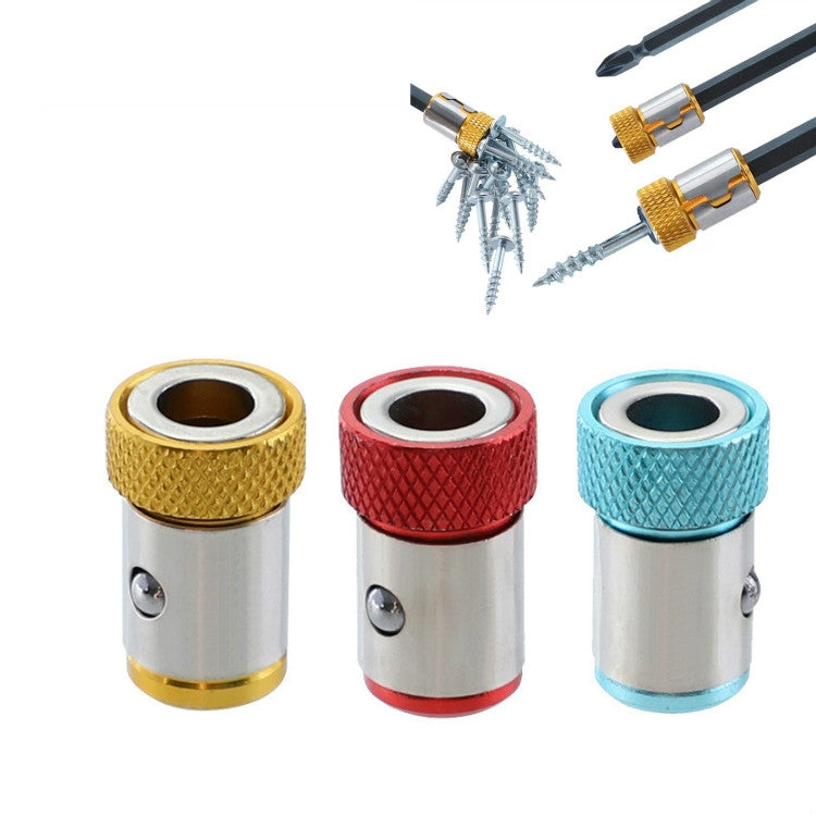 10 PCS Anel Magnético para Bits de Chave de Fendas com Manga Universal de Aço Magnético, Entrega de Cor Aleatória, 10PCS CQ-23