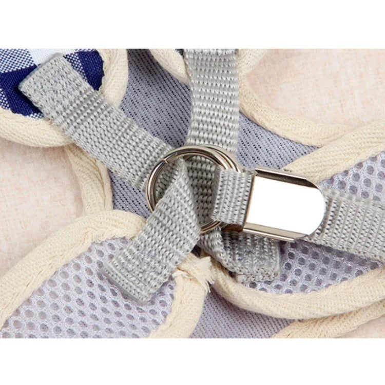 Corda de Tração para Animal de Estimação Arnês de Peito Colete Anti-Fuga Tipo para Cão Pequeno, S, M, L