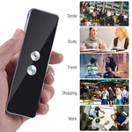 Tradutor de Voz Inteligente Portátil Versão Atualizada para Aprendizagem, Viagens e Reuniões de Negócios 3 em 1 Tradutor de Voz, Texto e Foto
