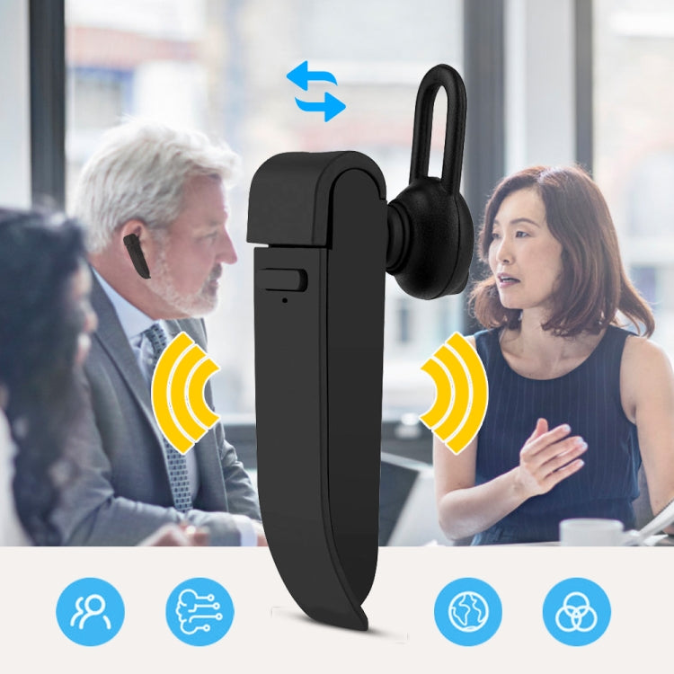 Tradutor de Voz Inteligente Portátil Bluetooth Tradutor de Voz Instantâneo Tradução em Tempo Real para Viagens e Negócios Suporta 22 Línguas, Suporta 22 Línguas