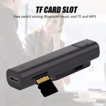 Receptor Bluetooth Tradutor de Voz para Auscultadores Inteligente 26 Idiomas Tradutor de Voz e Texto para Viagens e Negócios Cartão TF Auricular