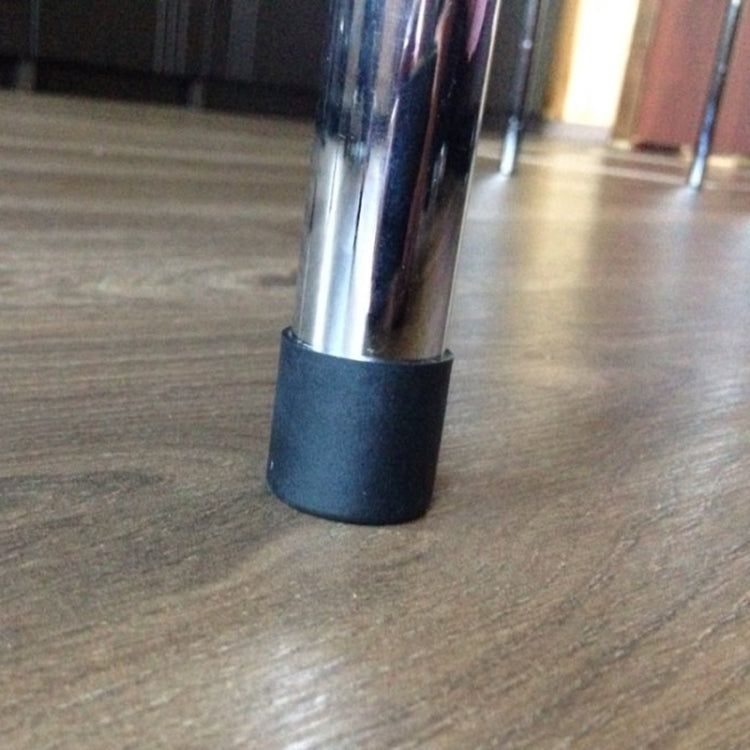 100 Unidades de Protetores de Pés para Cadeiras em Plástico Preto, Antiderrapantes, Tampa para Pernas de Móveis e Base de Mesa, Protetor de Chão, 16mm, 19mm, 22mm, 25mm