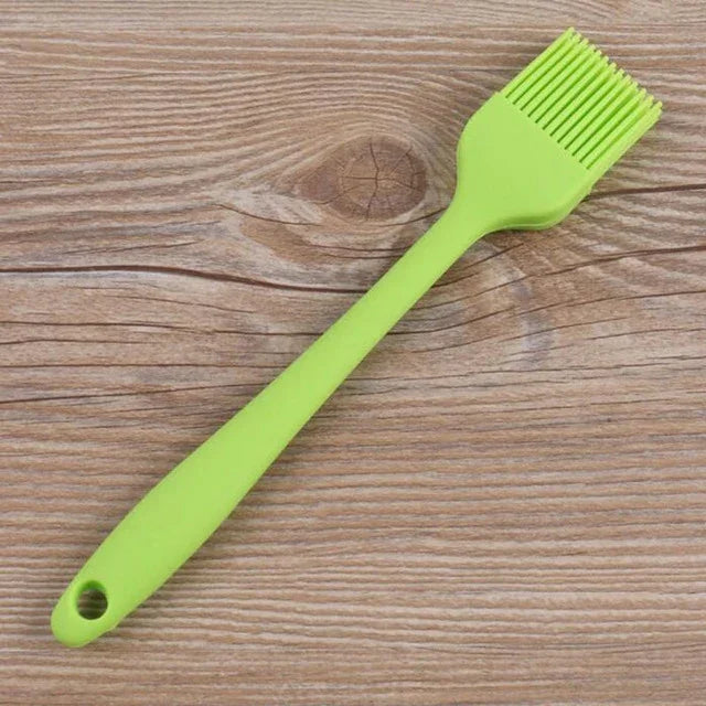 Pincel de Silicone para Untar Óleo no Forno e Churrasco, Ferramentas para Barbecue e Cozinha
