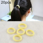 20pcs / Pacote Elásticos para Cabelo para Meninas Crianças Suporte para Rabo de Cavalo