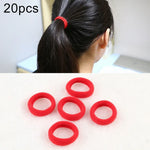 20pcs / Pacote Elásticos para Cabelo para Meninas Crianças Suporte para Rabo de Cavalo