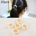 20pcs / Pacote Elásticos para Cabelo para Meninas Crianças Suporte para Rabo de Cavalo