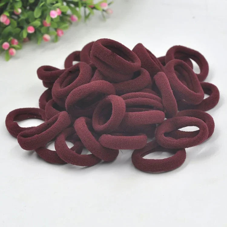 20pcs / Pacote Elásticos para Cabelo para Meninas Crianças Suporte para Rabo de Cavalo