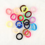 20pcs / Pacote Elásticos para Cabelo para Meninas Crianças Suporte para Rabo de Cavalo
