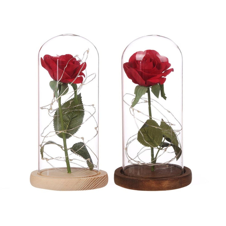 Rosas Artificiais Luminosas LED Piscantes Decoração Romântica de Flores Presente para Casamento Dia dos Namorados Aniversário, 0-5W