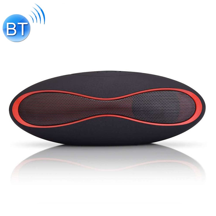 Coluna Bluetooth Mini Estéreo 3D em Forma de Rugby com Slot para Cartão TF (Azul)