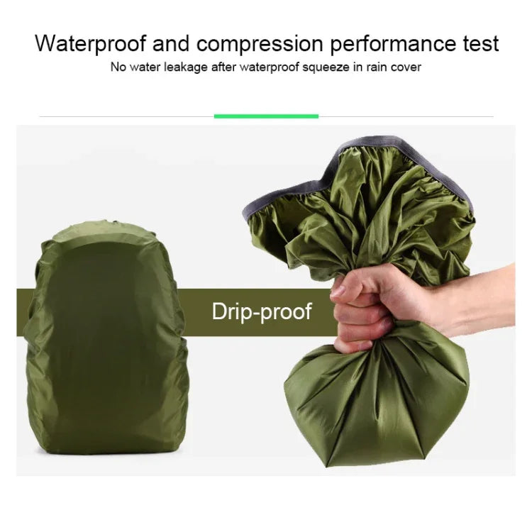 Capa impermeável e à prova de pó para mochila, portátil, ultraleve, para ferramentas ao ar livre, capa protetora para caminhadas, 35L, 45L, 50-60L, 70L, 80L