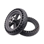 Roda de Acessórios para Scooter Elétrico Xiaomi Mijia M365 de 8.5 polegadas, Pneu Sólido Integrado de 5 Furos com Favo de Mel, Pneu Sólido com Favo de Mel