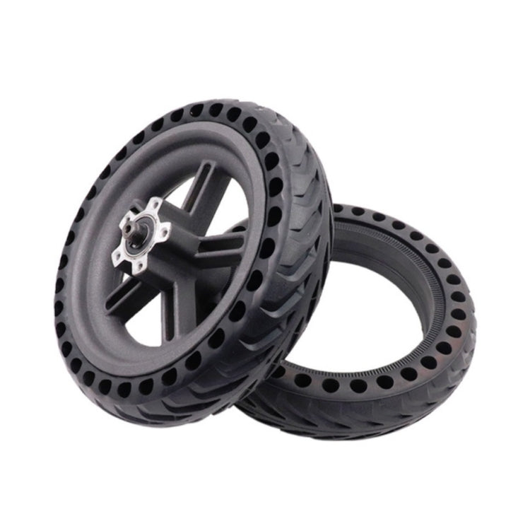 Roda de Acessórios para Scooter Elétrico Xiaomi Mijia M365 de 8.5 polegadas, Pneu Sólido Integrado de 5 Furos com Favo de Mel, Pneu Sólido com Favo de Mel