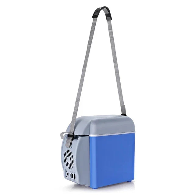 Frigorífico Portátil para Carro 7,5L Refrigerador e Aquecedor Termoelétrico Elétrico para Viagem, RV, Barco, Frigorífico 7,5L Refrigerador e Aquecedor
