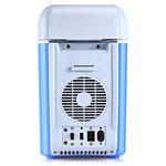 Frigorífico Portátil para Carro 7,5L Refrigerador e Aquecedor Termoelétrico Elétrico para Viagem, RV, Barco, Frigorífico 7,5L Refrigerador e Aquecedor