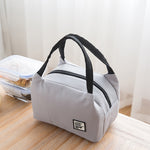 Saco de Almoço Portátil Térmico Isolado Bolsa Térmica Cooler Bolsa Bento Bolsa de Almoço Recipiente para Alimentos Escolar, Bolsas de Armazenamento Bento
