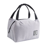 Saco de Almoço Portátil Térmico Isolado Bolsa Térmica Cooler Bolsa Bento Bolsa de Almoço Recipiente para Alimentos Escolar, Bolsas de Armazenamento Bento