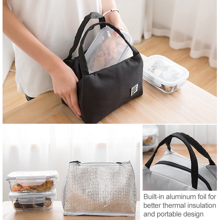 Saco de Almoço Portátil Térmico Isolado Bolsa Térmica Cooler Bolsa Bento Bolsa de Almoço Recipiente para Alimentos Escolar, Bolsas de Armazenamento Bento