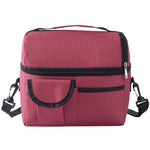 Saco de Almoço Reutilizável Isolado Bolsa Multifuncional Impermeável Caixa de Almoço Isolada