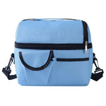 Saco de Almoço Reutilizável Isolado Bolsa Multifuncional Impermeável Caixa de Almoço Isolada