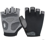 Luvas de Ciclismo Absorventes de Choque e Antiderrapantes para Fitness, Levantamento de Peso e Treino, Luvas de Meio Dedo, M, L, XL