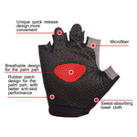 Luvas de Fitness de Verão para Homens e Mulheres, Ginásio, Levantamento de Peso, Ciclismo, Yoga, Treino, Finas, Respirável, Antiderrapantes, de Meio Dedo, S, L, XL, M