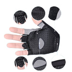 Luvas de Fitness de Verão para Homens e Mulheres, Ginásio, Levantamento de Peso, Ciclismo, Yoga, Treino, Finas, Respirável, Antiderrapantes, de Meio Dedo, S, L, XL, M