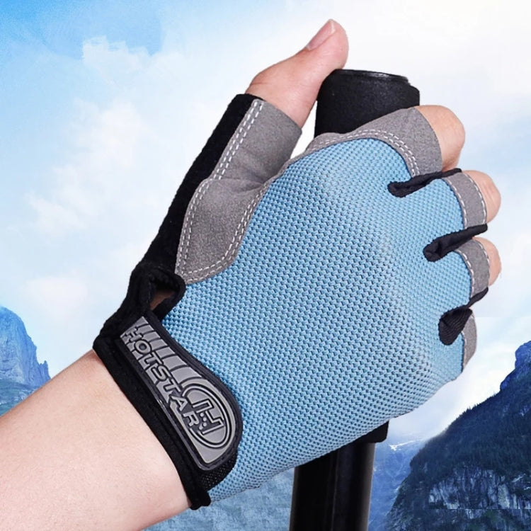 Luvas de Fitness de Verão para Homens e Mulheres, Ginásio, Levantamento de Peso, Ciclismo, Yoga, Treino, Finas, Respirável, Antiderrapantes, de Meio Dedo, S, L, XL, M