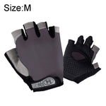 Luvas de Fitness de Verão para Homens e Mulheres, Ginásio, Levantamento de Peso, Ciclismo, Yoga, Treino, Finas, Respirável, Antiderrapantes, de Meio Dedo, S, L, XL, M