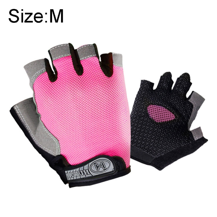 Luvas de Fitness de Verão para Homens e Mulheres, Ginásio, Levantamento de Peso, Ciclismo, Yoga, Treino, Finas, Respirável, Antiderrapantes, de Meio Dedo, S, L, XL, M
