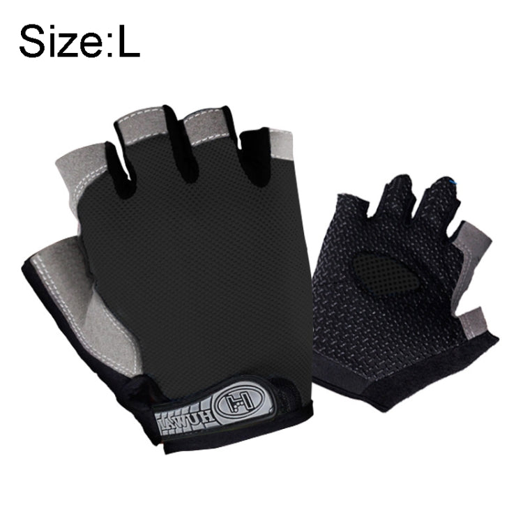 Luvas de Fitness de Verão para Homens e Mulheres, Ginásio, Levantamento de Peso, Ciclismo, Yoga, Treino, Finas, Respirável, Antiderrapantes, de Meio Dedo, S, L, XL, M